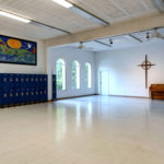 The Chapel inside the Mission Building.
