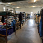 The large men's dormitory in the Mission Building