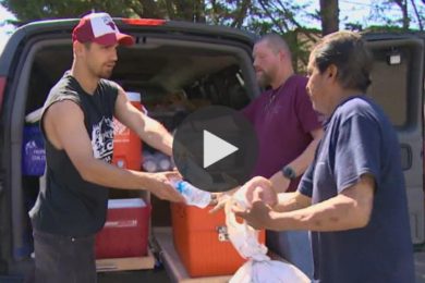 KING 5 News: Outreach workers in Bellingham helping homeless community beat the heat