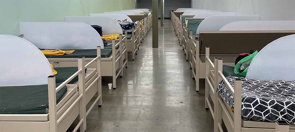 lighthouse mission beds that are available to help those come out from the cold.