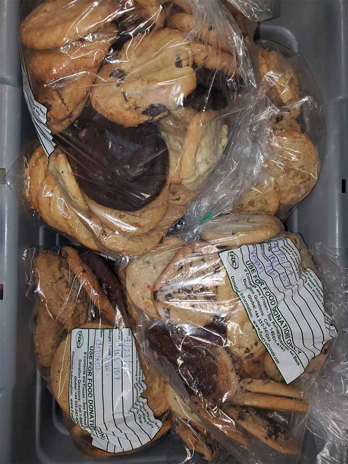cookies for the local community, because everyone deserves a treat
What Goes into Kitchen Work and How Your Food donations Work - and learn just how much your food donations make a difference.